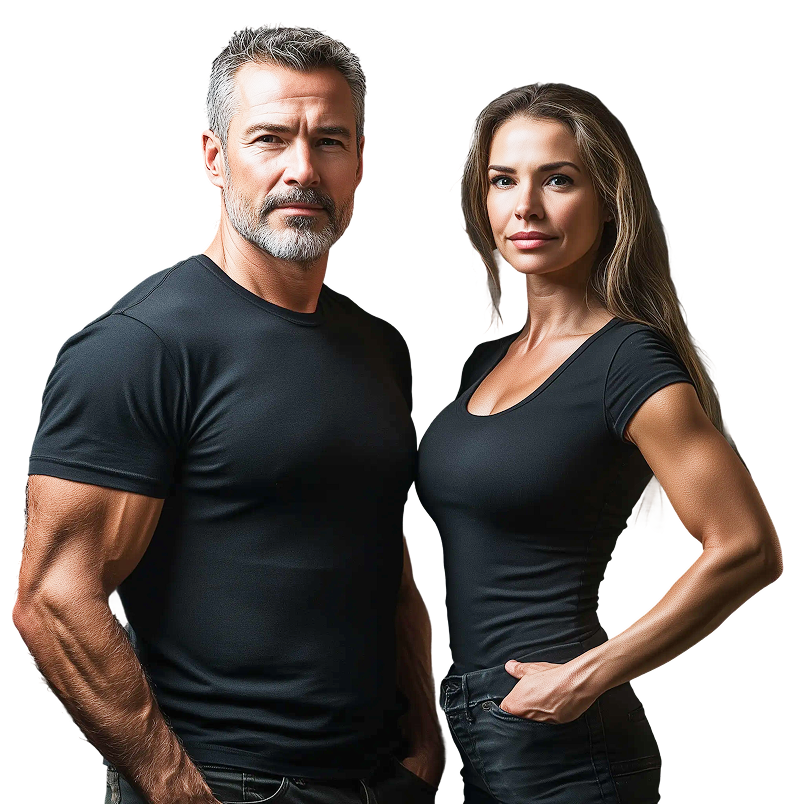 A man and a woman standing together, representing customers who use Rite Aid lab testing services